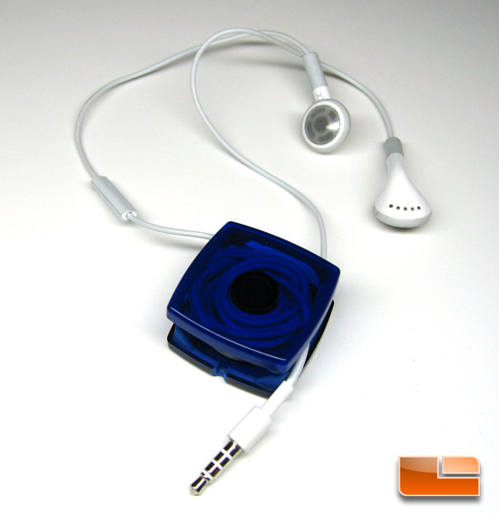 Earbud Yo-Yo with cord