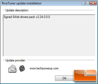 RivaTuner x64 signed Drivers