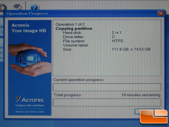 Kingston SSD Drive Cloning With Acronis True Image HD Software