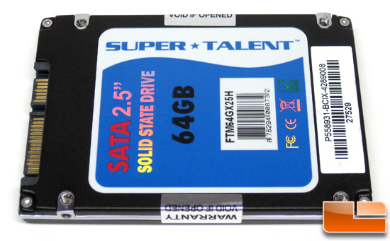 Super Talent UltraDrive ME 64GB SSD FTM64GX25H back