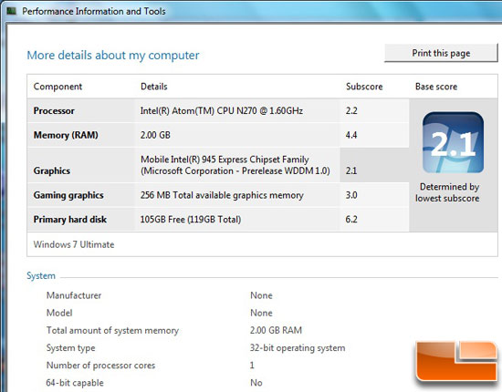 OCZ Neutrino DIY Netbook