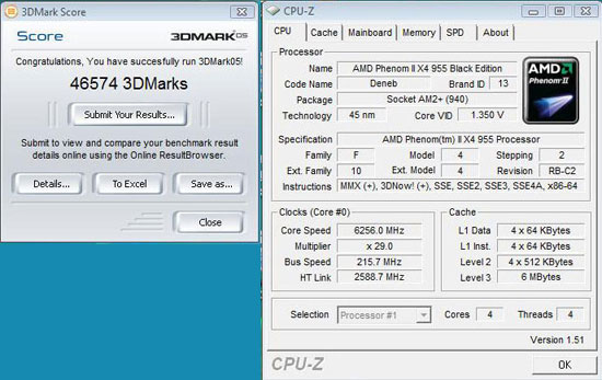 3Dmark 2005 Gomeler