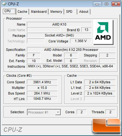 AMD Phenom II X4 955 Black Edition Processor Overclocking