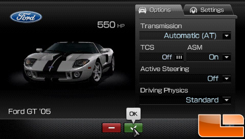 Gran Turismo on the PSP