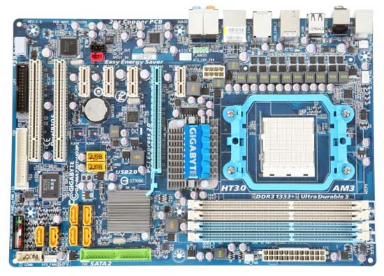 Gigabyte GA-MA770T-UD3P Motherboard Review – AMD 770
