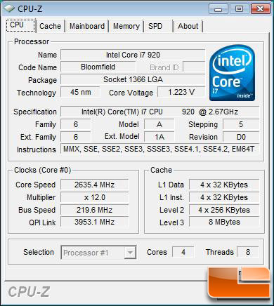 EVGA E761 X58 Classified 220bclk