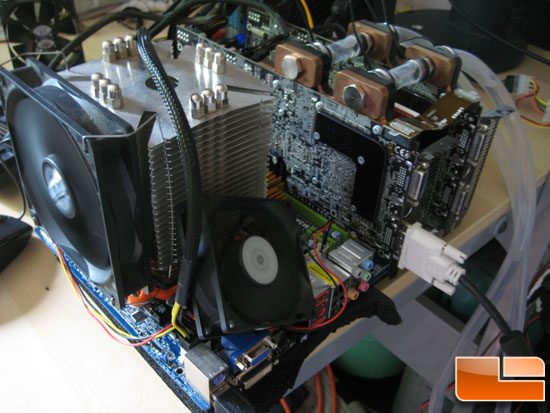 ASRock M3A780GXH with HD4870x2 CFX and Scythe Ninja Rev B