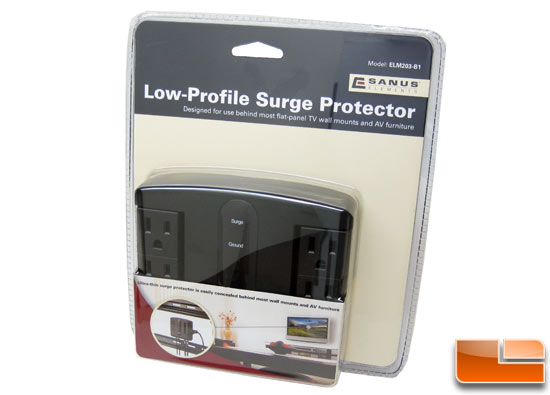 Sanus Low Profile ELM203 Surge Protector Review