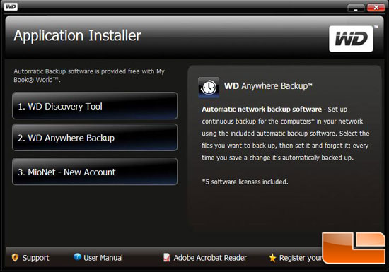 WD My Book World Edition II 2TB Anywhere Data Backup