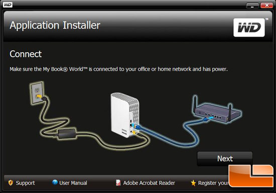 WD My Book World Edition II 2TB Setup Step 3