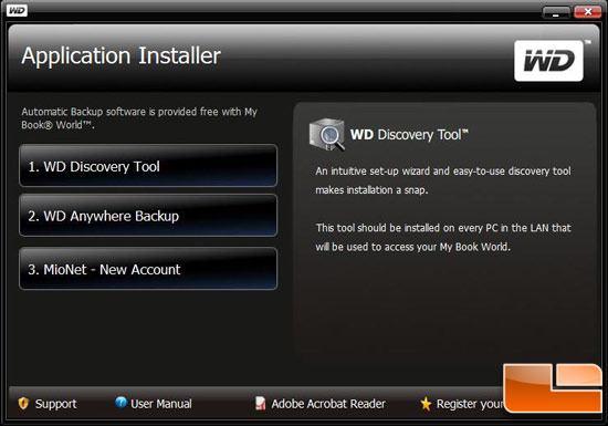 WD My Book World Edition II 2TB Setup Step 4