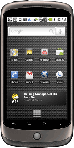 Google Launches The Nexus One