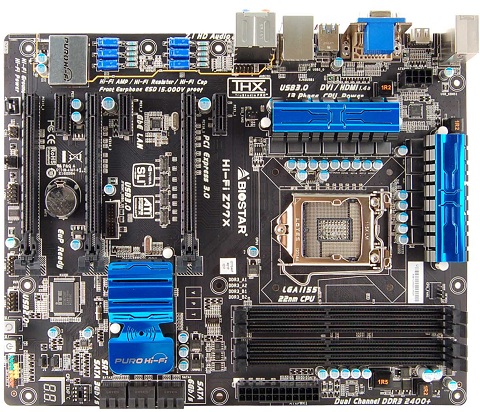 BIOSTAR Launches Latest Intel Z77 Based Hi-Fi Motherboard