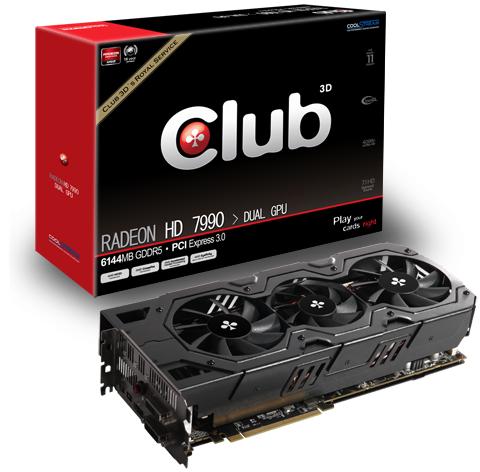 Club 3D Radeon HD 7990