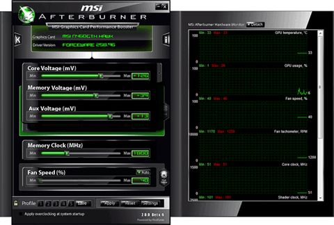 MSI Afterburner 2.2.0 Beta 15 Now Up For Grabs
