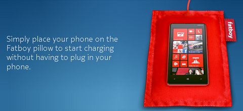 Lumia Fatboy recharge pillow