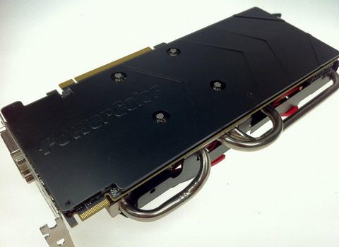 PowerColor HD 7950 backplate
