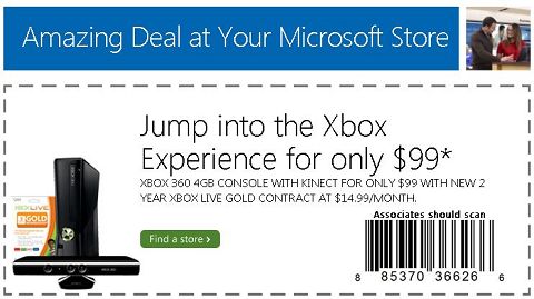 Xbox 360 bundle offer