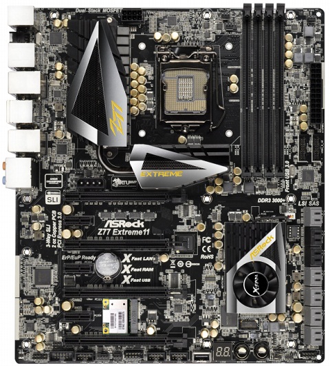 ASRock Releases Flagship Z77 Extreme11 Motherboard