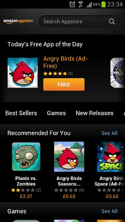 Amazon Appstore on Android