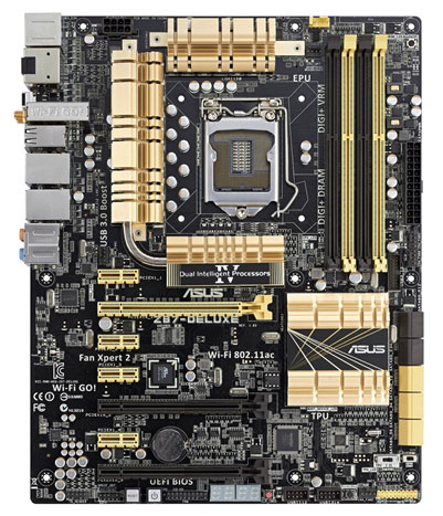 ASUS Z87-Deluxe Intel Z87 Motherboard