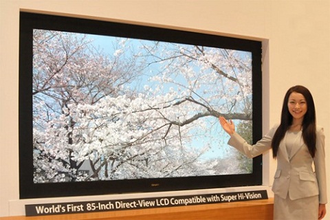 Sharp 85-inch SHVTV Sharp 85-inch SHVTV
