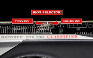 EVGA Double BIOS GeForce GTX 780