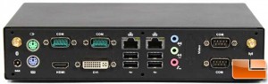 D300 Mini-PC Back I/O