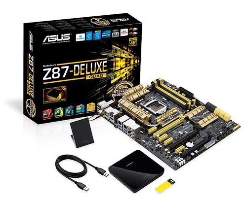 ASUS Z87-Deluxe/Quad Motherboard