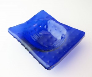 bawls glass ash tray
