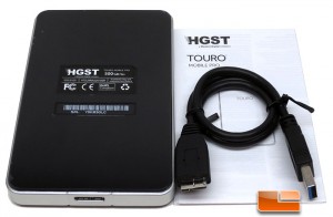 hitHGST Touro Pro 500GB HD Bundle