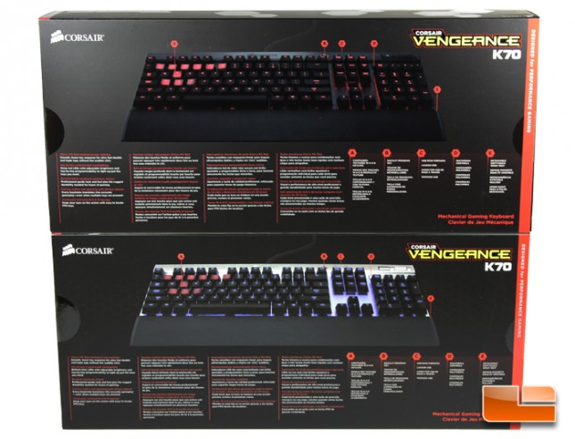 Corsair Vengeance K70 Mechanical Gaming Keyboard