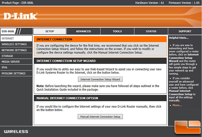 D-Link DIR-868L Wireless AC1750 Dual-Band Cloud Router Review - Page 7 ...