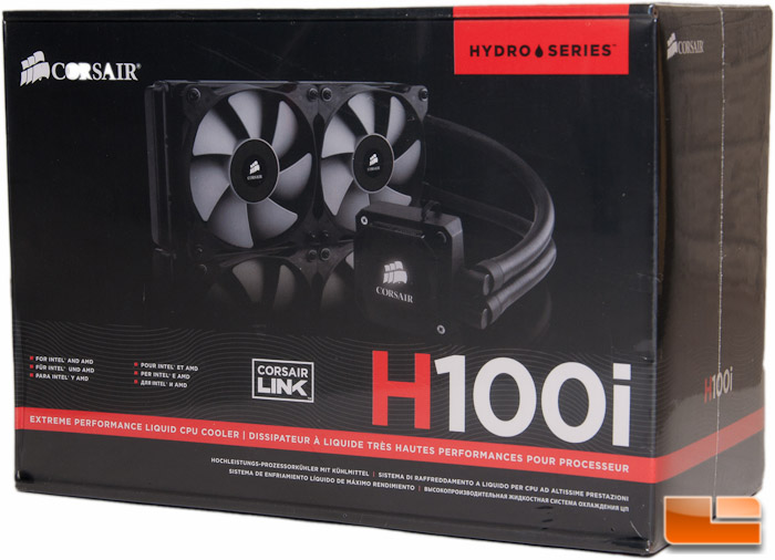 mørk forhold Sjældent Corsair Hydro Series H100i Extreme Performance CPU Cooler Review - Legit  Reviews