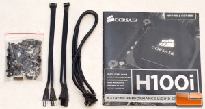 Corsair H100i Box Contents