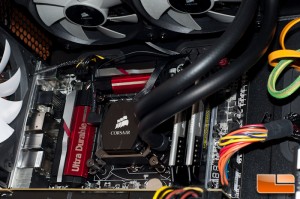 Corsair H100i Fully Installed