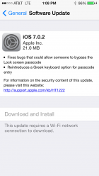 iOS 7.0.2