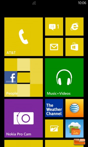 Nokia Lumia 1020 Windows 8 Phone Software