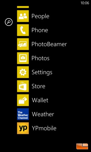 Nokia Lumia 1020 Windows 8 Phone Software