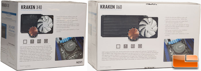 NZXT Kraken Package Rear