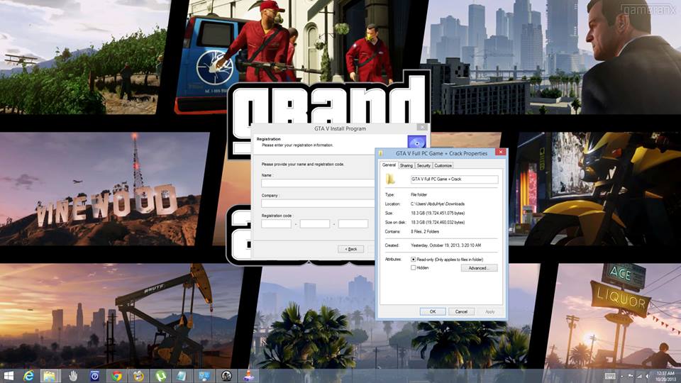 Download GTA 5 PC crack - torrent