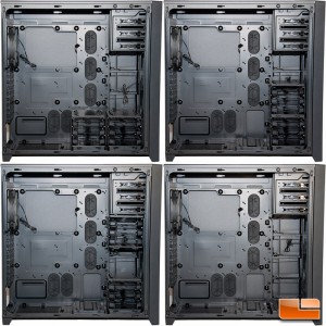 Corsair Obsidian 750D Several HDD Bay Configurations