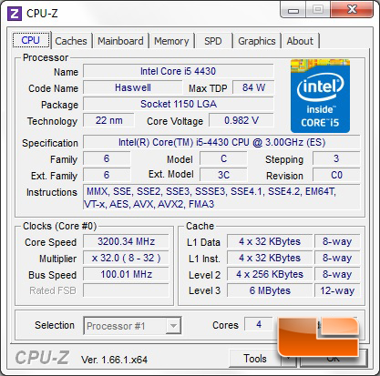 Alienware X51 R2 i5-4430 CPUz