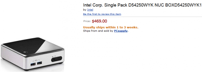 haswell nuc preorder