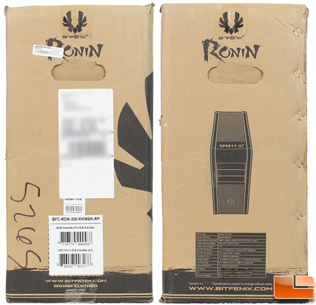 Ronin Box Sides