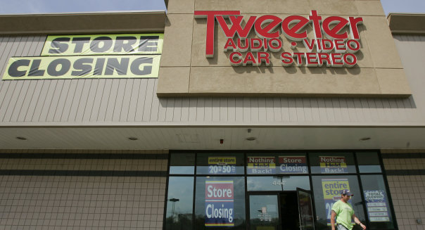 Tweeter Store Closing