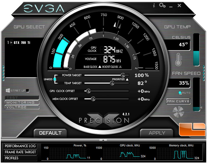 evga precision x v4.2.1 overclocking utility evga precision x v4.2.1 overclocking utility