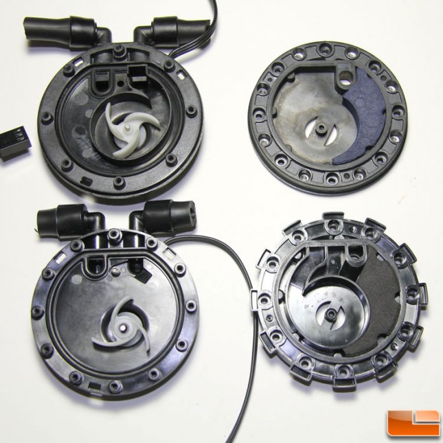 Zalman impeller cavities compared