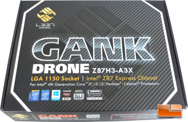 GANK Drone Z87H3-A3X Retail Packaging