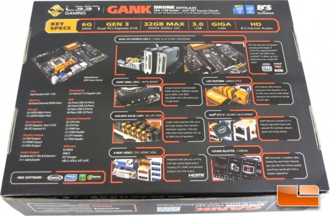 GANK Drone Z87H3-A3X Retail Packaging